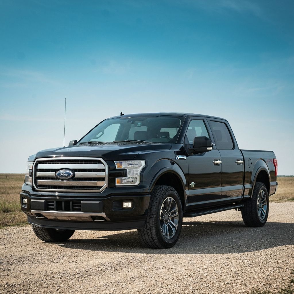 Ford F-150 truck detailing