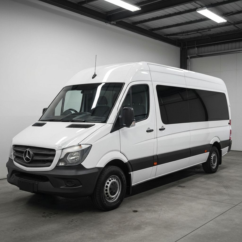 Mercedes Sprinter van detailing